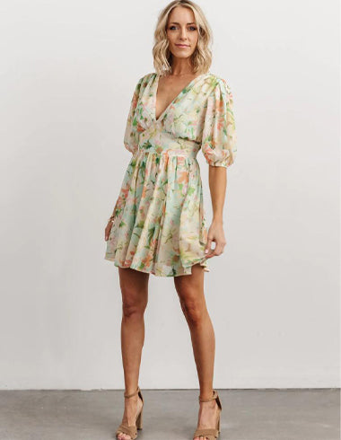 Elchic Floral Breeze Tropical Paradise Mini Dress