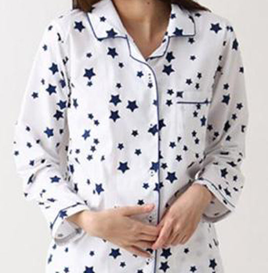 Star Print Night Suit